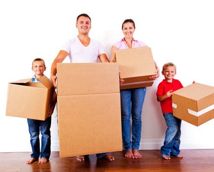 Local man and van moving furniture in Beckton near residential flats