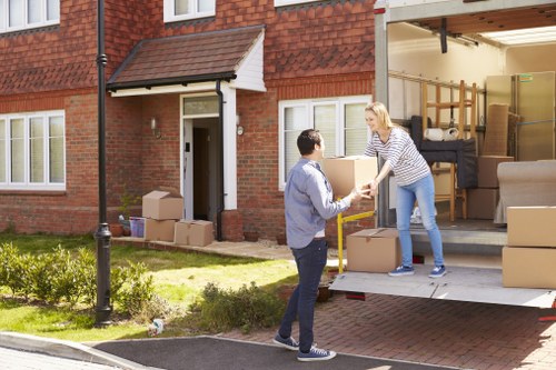 Office relocation team planning a Beckton business move