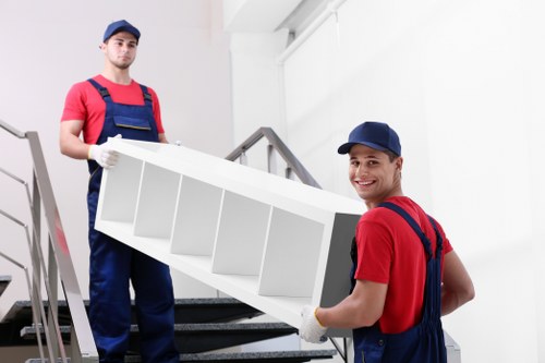 Local moving team handling a Beckton property removal