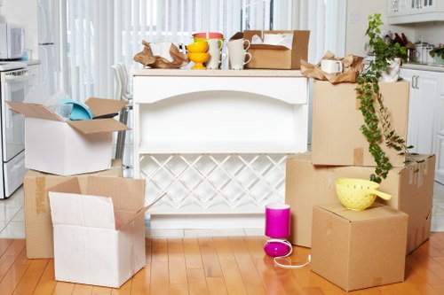 Commercial removals van support in Beckton